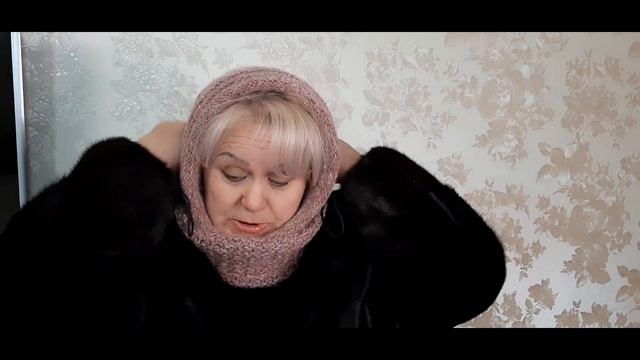 Капор-капюшон "Розовая пенка". смотреть онлайн