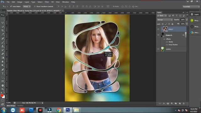 Bubble Masks PSD !! Photo Editing Tool !! 50 Mask Bundle Pack смотреть онлайн