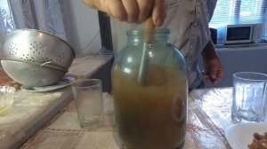 Квас ржаной + старый метод корректирования цвета.