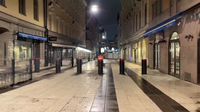 Stockholm Walks: Drottninggatan To Old Town. Relaxing Virtual Walk Through The City.
