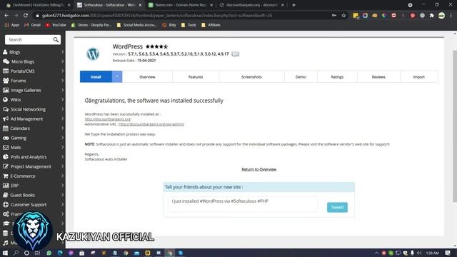 ACTUAL LIVE CONNECTION OF DOMAIN AND HOSTING TUTORIAL + INSTALLING WORDPRESS | Name.com, Hostgator смотреть онлайн