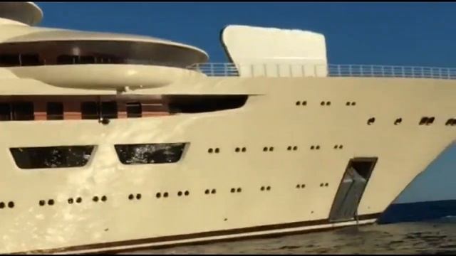 Яхта Dilbar. Самые большие яхты мира. Mega Yаcht "Dilbar". смотреть онлайн