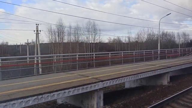 Электропоезд ЭП3Д-0053 Дзержинск-Нижний Новгород Dzerzhinsk Nizhny Novgorod смотреть онлайн