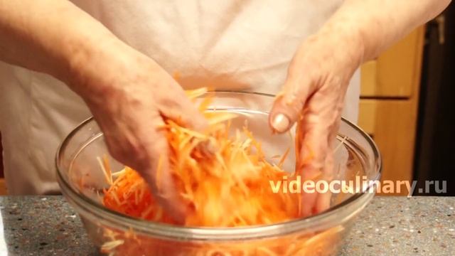 Салат из моркови с яблоками - Рецепт Бабушки Эммы