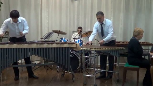 Ансамбль ударних інструментів Рава-Руської ДМШ - Румунська народна мелодія смотреть онлайн