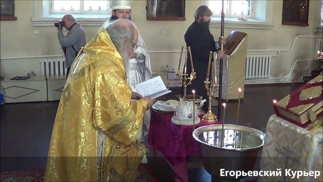 В храме святого Георгия Победоносца прошла торжественная служба смотреть онлайн