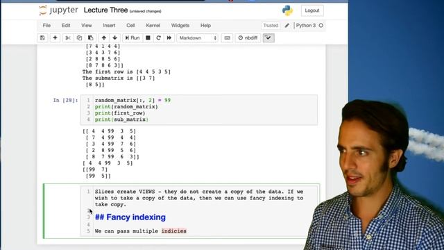 3 Slicing, Fancy, Boolean Indexing смотреть онлайн