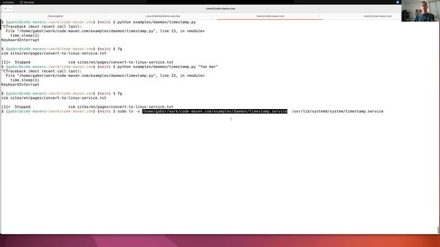 Convert Python script to Linux service (daemon) смотреть онлайн
