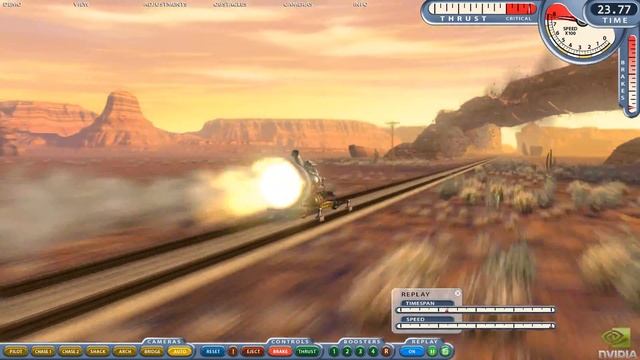 Nvidia Supersonic Sled FULL HD Full Tesselation GTX 670 смотреть онлайн