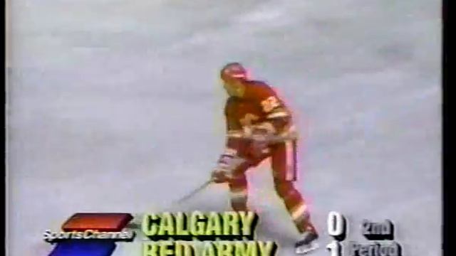 CSKA Vs Calgary Flames [20.09.1989]