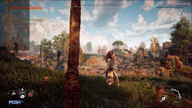 Horizon Zero Dawn | PC-Version Grafik und Performance in 4K | Gameplay смотреть онлайн