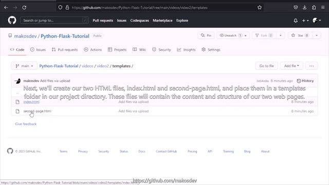 Python Flask Tutorial Part 2: Multiple routes смотреть онлайн