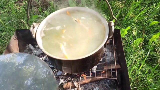 Уха на костре смотреть онлайн