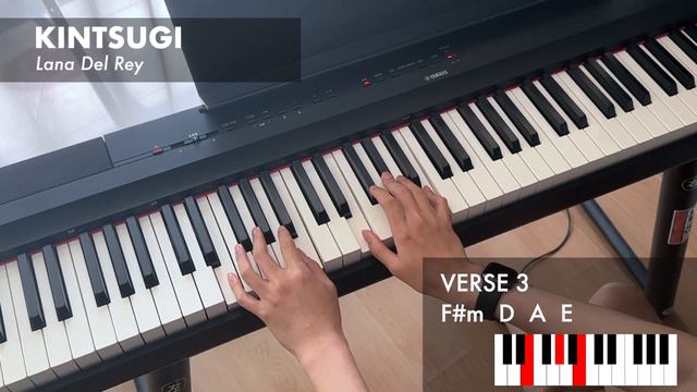 Piano Chords: Kintsugi - Lana Del Rey смотреть онлайн