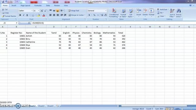 Table in Ms-Excel смотреть онлайн