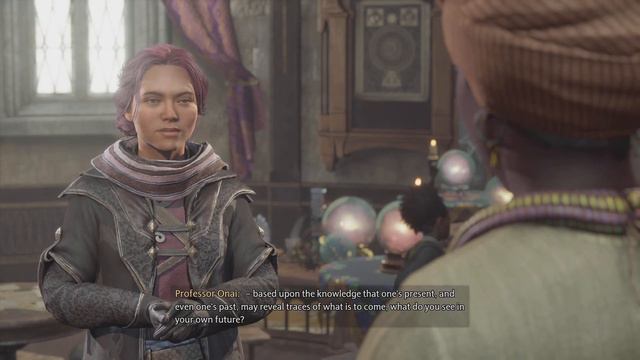 Divination Class and talking to Professor Onai - Hogwarts Legacy смотреть онлайн