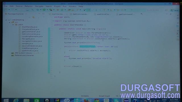Selenium How to Handle Alerts in Webdriver смотреть онлайн