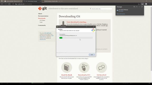 3️⃣ Descargando GitHub Desktop para clonar repositorio en nuestra PC - git cmd смотреть онлайн