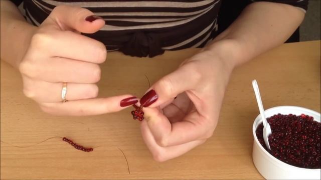 ОСЕННЯЯ РЯБИНА из БИСЕРА. Часть 1/2. Autumn tree out of beads. БИСЕРОПЛЕТЕНИЕ для НАЧИНАЮЩИХ смотреть онлайн