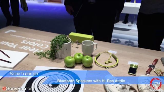 Sony h.ear go Bluetooth Hi-Res Speaker preview | CES 2016 смотреть онлайн