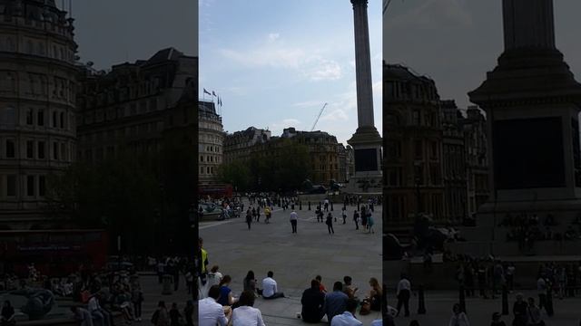 Трафальгарская площадь. Лондон. ~ Trafalgar Square. London смотреть онлайн