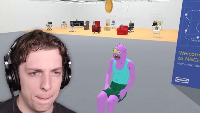 I Made Sitting 1000x More Dangerous! (Chair Simulator) смотреть онлайн