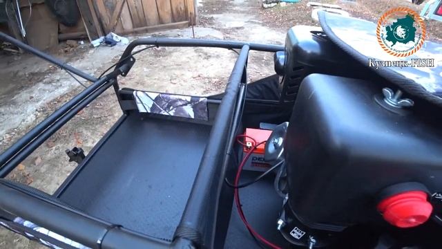 Первый запуск мотособаки SnowDog, распаковка.#часть2