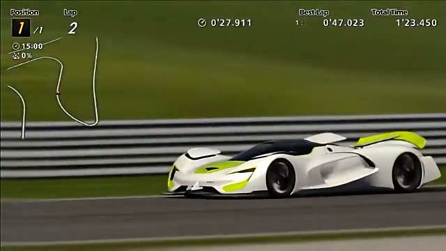 GT6 SRT Tomahawk X Vision Gran Turismo @Red Bull Ring 46.519 смотреть онлайн