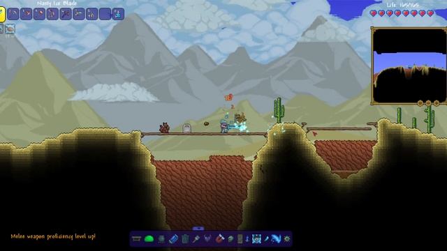 terraria lets play ep. 2- grand thunderbird and king slime failure смотреть онлайн