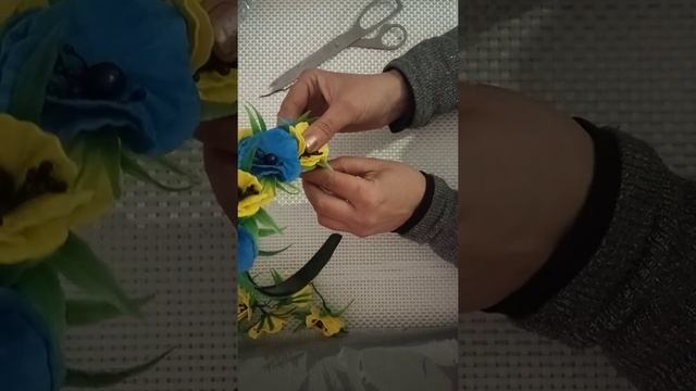 Обруч маки из фоамирана смотреть онлайн