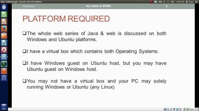 JAVA & WEB | Platform Required смотреть онлайн