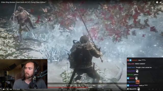 Elden Ring FUNNIEST "Review"! Asmongold Reacts to Sseth смотреть онлайн