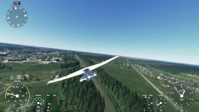 Каменск-Уральский - полёт над городом в игре Microsoft Flight Simulator (2020) смотреть онлайн