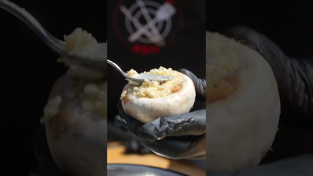 Грибы фаршированные #рецепт #рецепты #bbq #еда #grill #вкусно #food #meat #cooking #кулинария смотреть онлайн