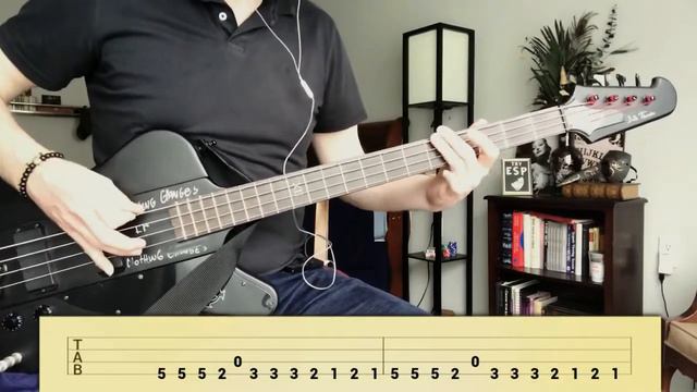 Roxette - Soul Deep - Bass Cover (Playalong With Bass Tab)