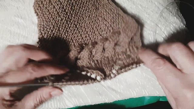 Самая красивая юбка складками, вязание спицами. SKIRTS/KNITTING: knitted pleated skirt. смотреть онлайн