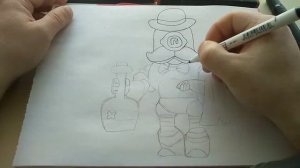 Рисуем Барли из Бравл Старс/how to draw a barley from Brawl Stars