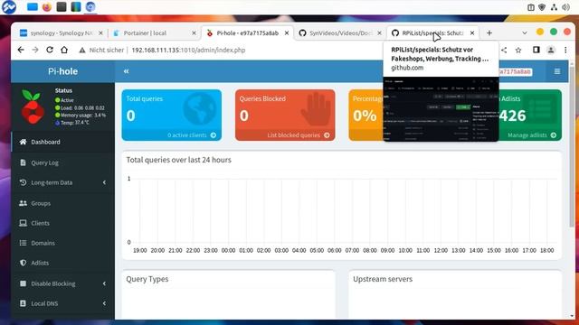 Synology: Pihole смотреть онлайн