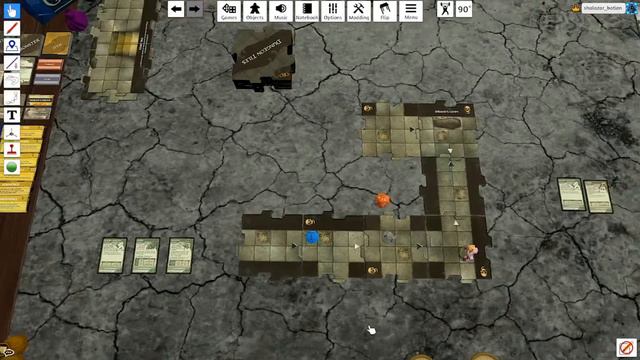 DUNGEONS & DRAGONS BOARD GAME CASTLE RAVENLOFT | ADVENTURE 1 | PLAY THROUGH | TABLE TOP SIMULATOR смотреть онлайн