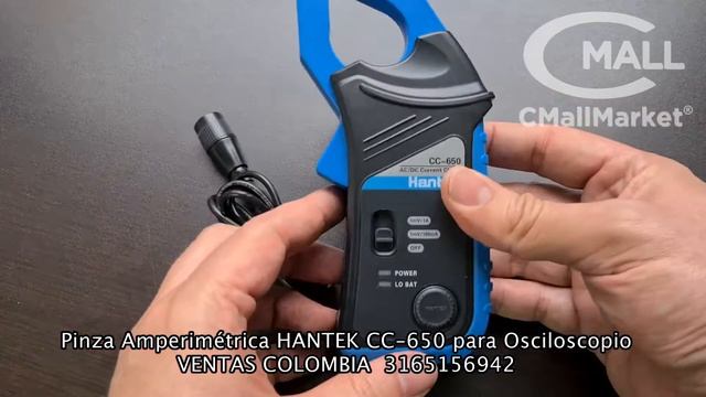 HANTEK CC650 - Pinza Amperimetrica hasta 650A para Osciloscopio - VENTAS COLOMBIA 3165156942 смотреть онлайн