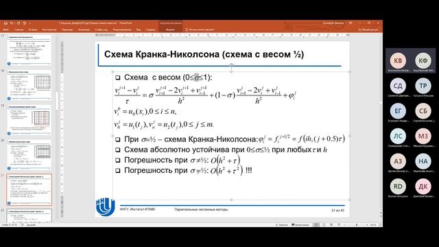 Параллельные численные методы 2022.05.05 смотреть онлайн