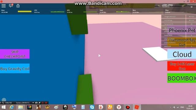 ROBLOX|Прохождение паркур карты| смотреть онлайн