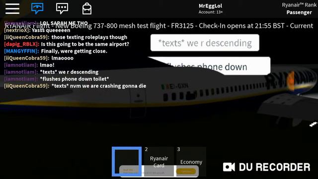 Ryanair Hard Landing Roblox смотреть онлайн