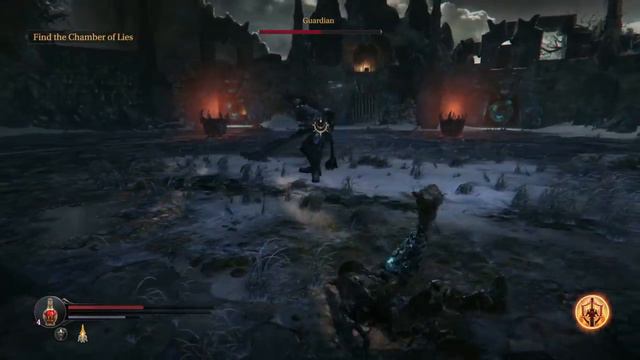 LORDS OF THE FALLEN (BEATING THE GUARDIAN) LEVEL 50 PS4 смотреть онлайн