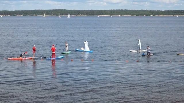 Водно-мотороное шоу, парусная регата и фестиваль водных видов спорта ч. 5 смотреть онлайн