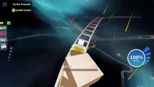 ЕДУ ПОД МЕТЕОРИТНЫМ ДОЖДЁМ. 4 Космо часть. 23 серия. Roblox. смотреть онлайн