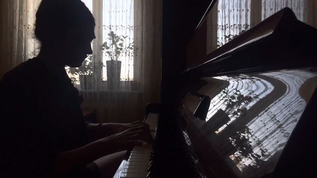 Una Mattina Ludovico Einaudi on piano by Louisa Babayan смотреть онлайн
