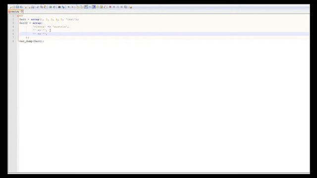 Обучение PHP - 5. Массивы в PHP. Простые и ассоциативные (1080p) смотреть онлайн