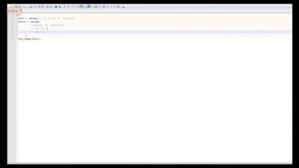 Обучение PHP - 5. Массивы в PHP. Простые и ассоциативные (1080p)