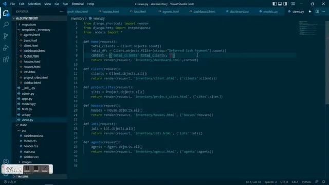 Creating Dashboard Using Django | HTML | CSS | Bootstrap смотреть онлайн
